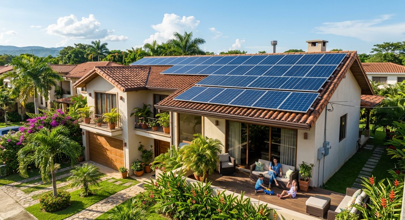 Paneles solares residenciales